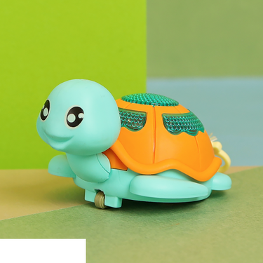 Pull Along Turtle Light-up Toy - 1Pc